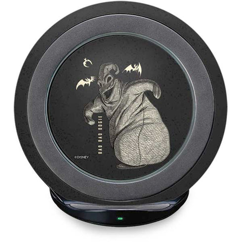 Disney The Nightmare Before Christmas Bad Bad Oogie Fast Charge Wireless Charging Stand Skin